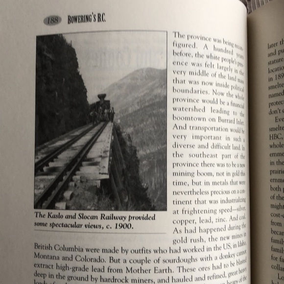Bowering’s BC:  A Swashbuckling History (1997). Hardcover. BC history Canadiana - Picture 8 of 11